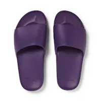 Archies Footwear Acai Purple Arch Support Slides