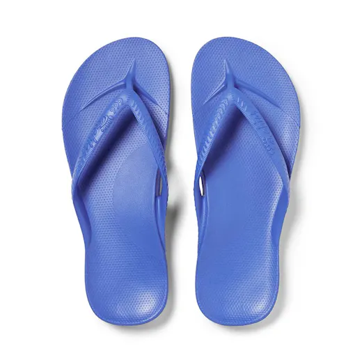 Archies Footwear Royal Blue Arch Support Flip Flops