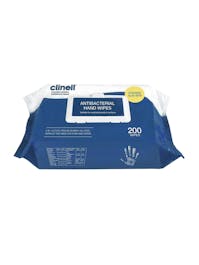 clinell Antibacterial Hand Wipes (200) 